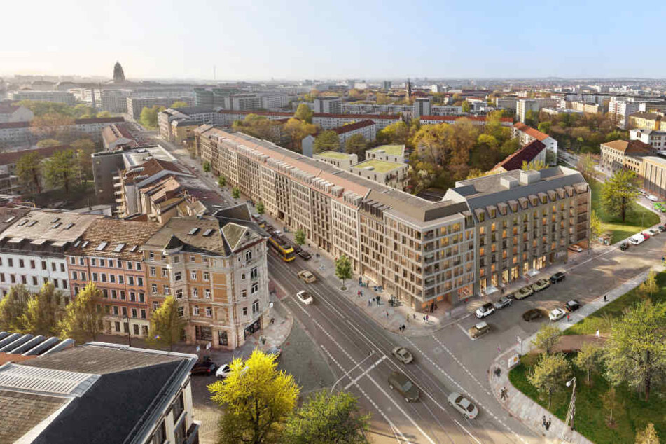 Das künftige Revitalis-Projekt an der Schweriner Straße.
