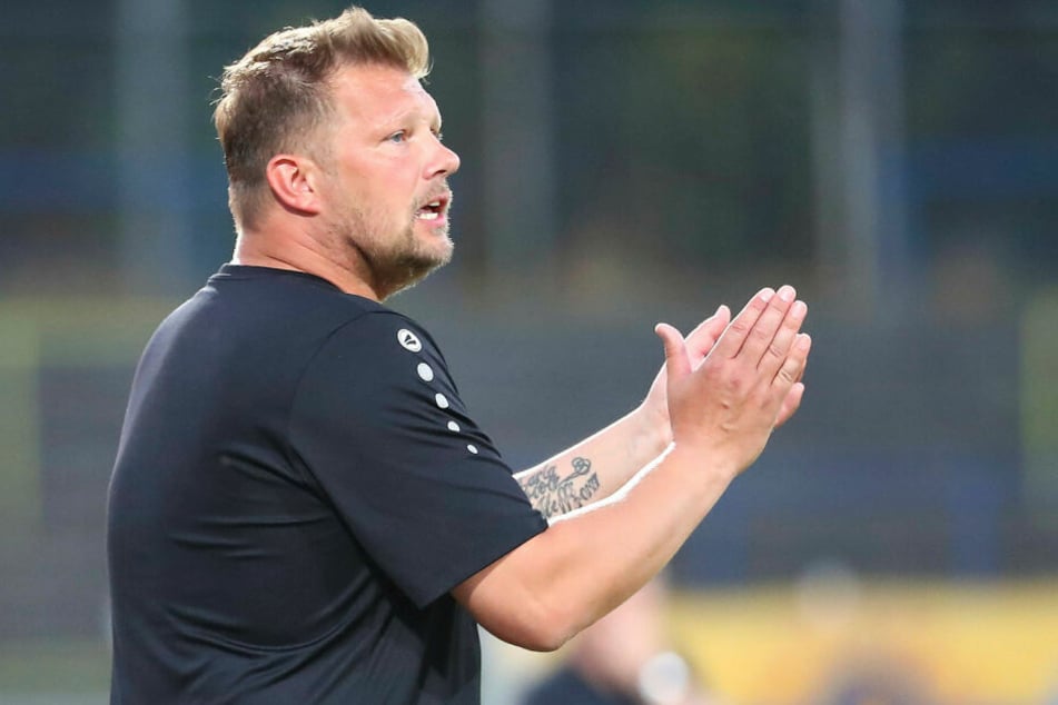 Lok Leipzigs Teammanager Björn Joppe verpasste in Erfurt den zweiten Saisonsieg. (Archivbild)