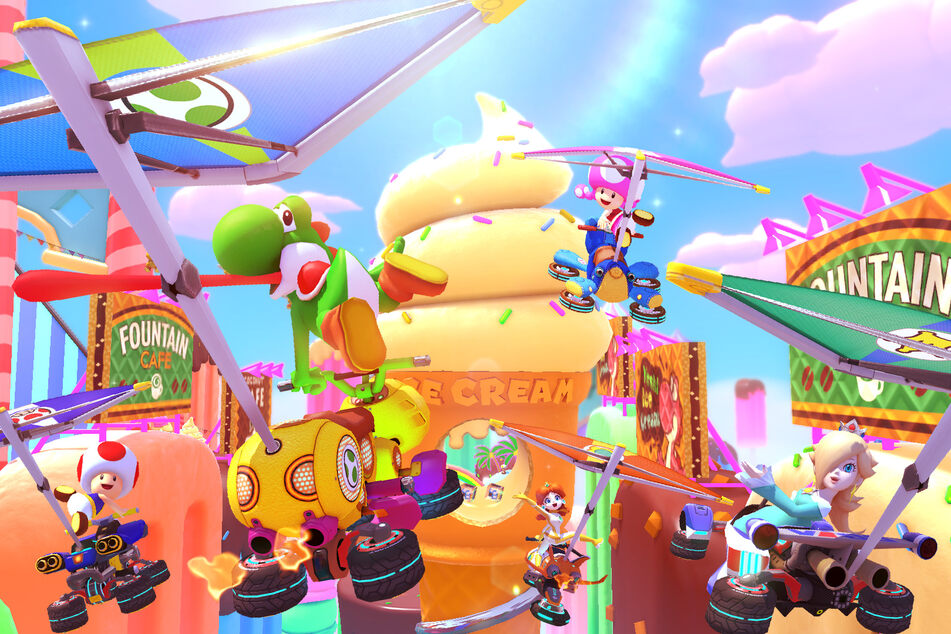A first-look at the new Booster Course Pass Wave 2 track Sky-High Sundae.