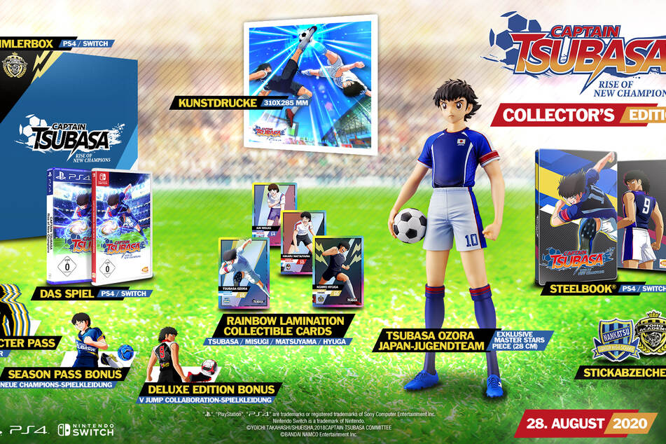 Die Collector's Edition von "Captain Tsubasa" hat es in sich!