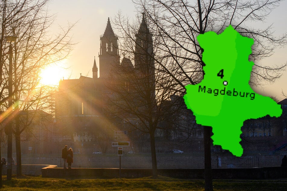 Obwohl die Sonne immer wieder am Himmel strahlt, bleibt es in Sachsen-Anhalt bei einstelligen Temperaturen. (Symbolbild)