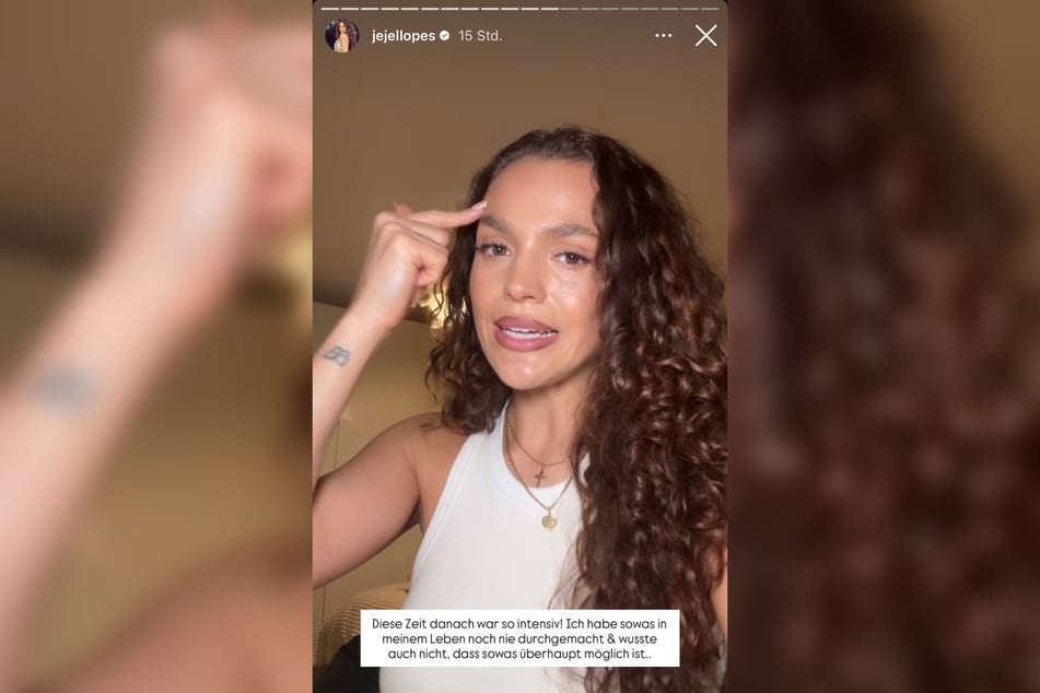 Am Freitagabend äußerte sich auch Jeje Lopes (29) in ihrer Instagram-Story.