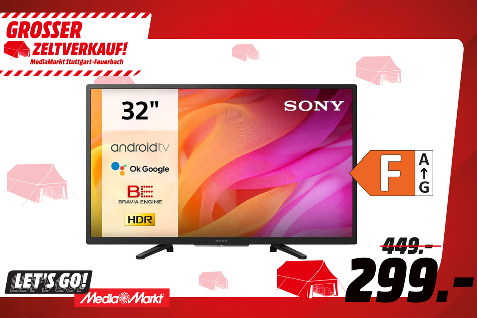 32-Zoll Sony-Fernseher für 299 Euro.