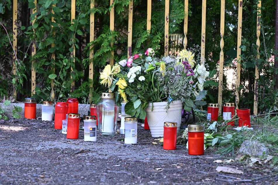 Anwohner gedachten Ralf R. (†65) am Wochenende.