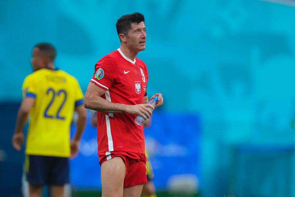 Glücklos im ersten Durchgang: FC Bayern Münchens Weltfußballer Robert Lewandowski.