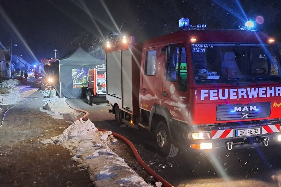 Das kalte Winterwetter fordert Einsatzkräfte und Technik heraus.