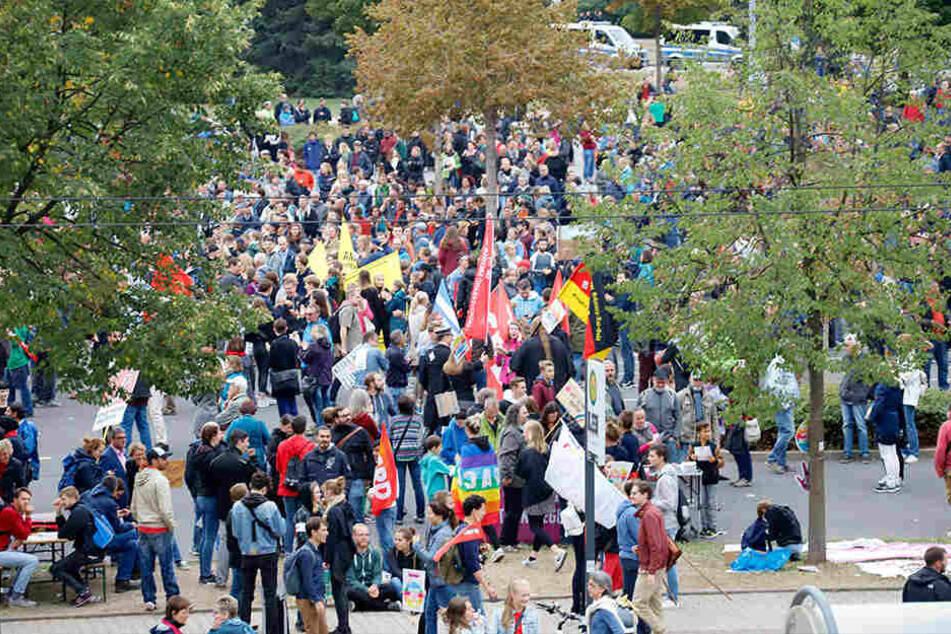 38 Demonstrationen sollen durch die Überwachungskameras der Stadt bereits gefilmt worden sein.