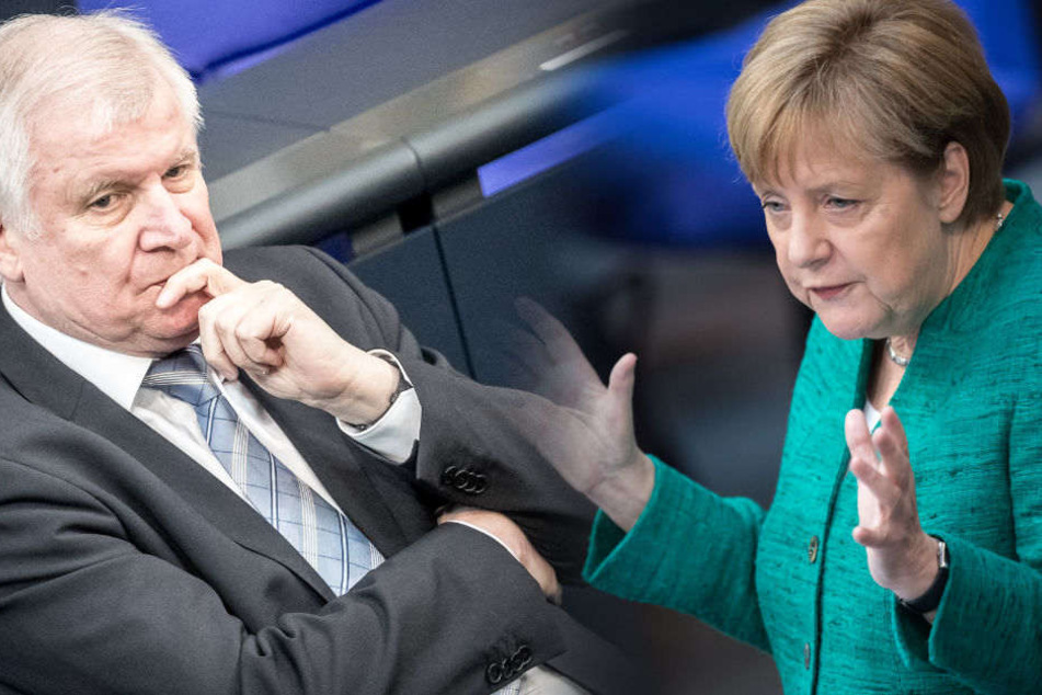 Horst Seehofer blieb der Rede von Angela Merkel fern.