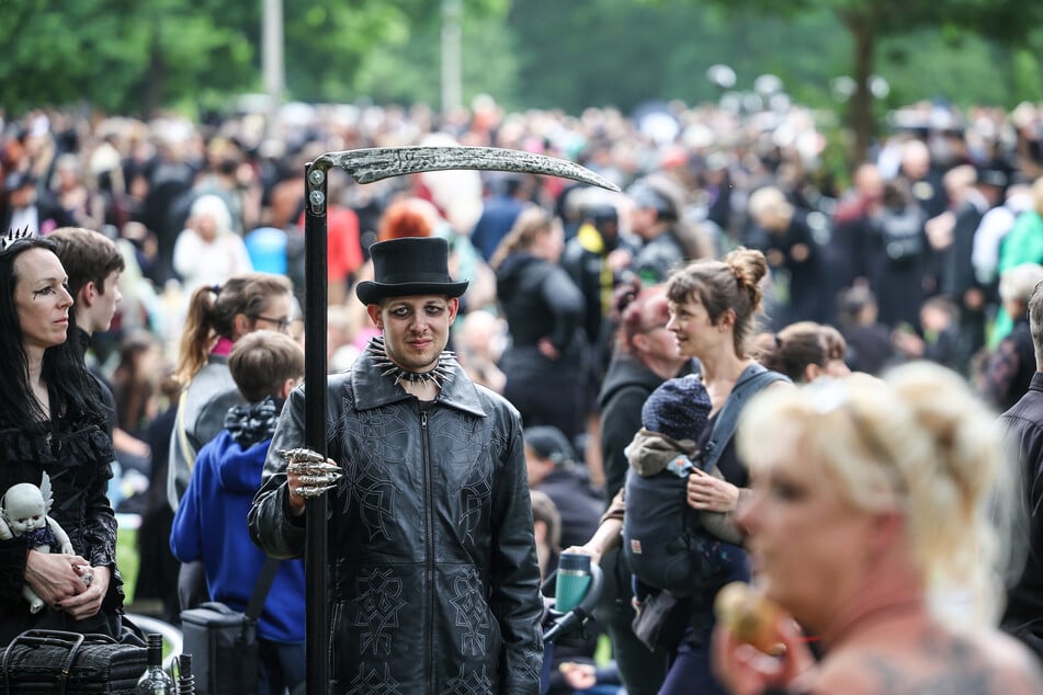 Seit Freitag feiert Leipzig wieder das Wave-Gotik-Treffen.