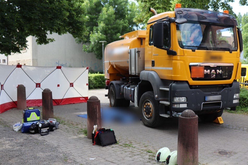 Der Lkw-Fahrer konnte den Zusammenstoß nicht mehr verhindern.