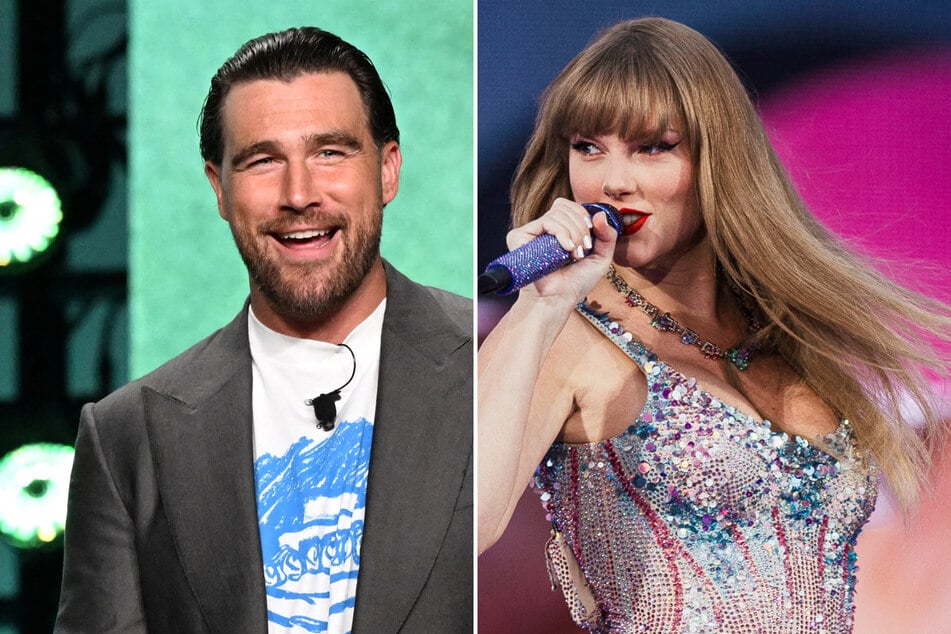 Travis Kelce reacts to Taylor Swift getting her old music back: "Shout out to Tay Tay"
