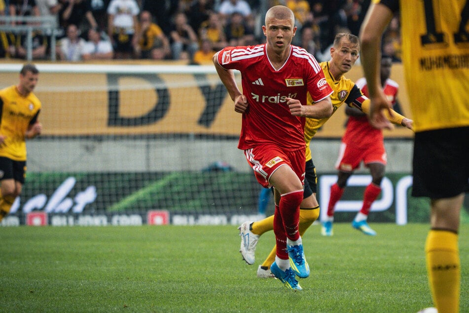 Er geht weiter für Union Berlin auf Torejagd: Sturm-Talent Dmytro Bogdanov.