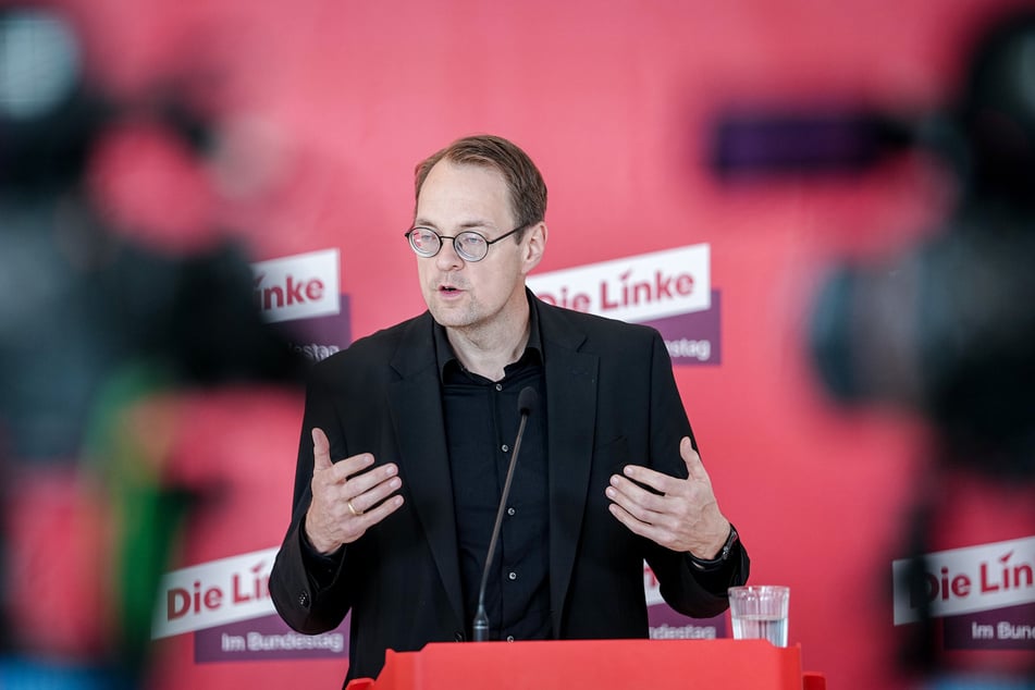 Sören Pellmann (49, Die Linke) bekam von den sächsischen Abgeordneten die meisten Fragen, beantwortete sie aber alle. (Archivbild)