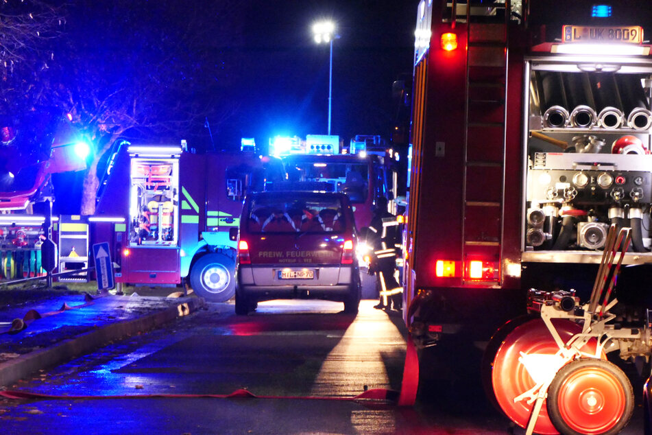 Die Feuerwehr musste am Dienstagmorgen in Colditz anrücken, nachdem der Keller eines Mehrfamilienhaus in Brand geraten war.