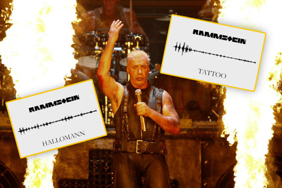 Rammstein servieren ihren Fans neue Häppchen aus dem kommenden Album. (Bildmontage)