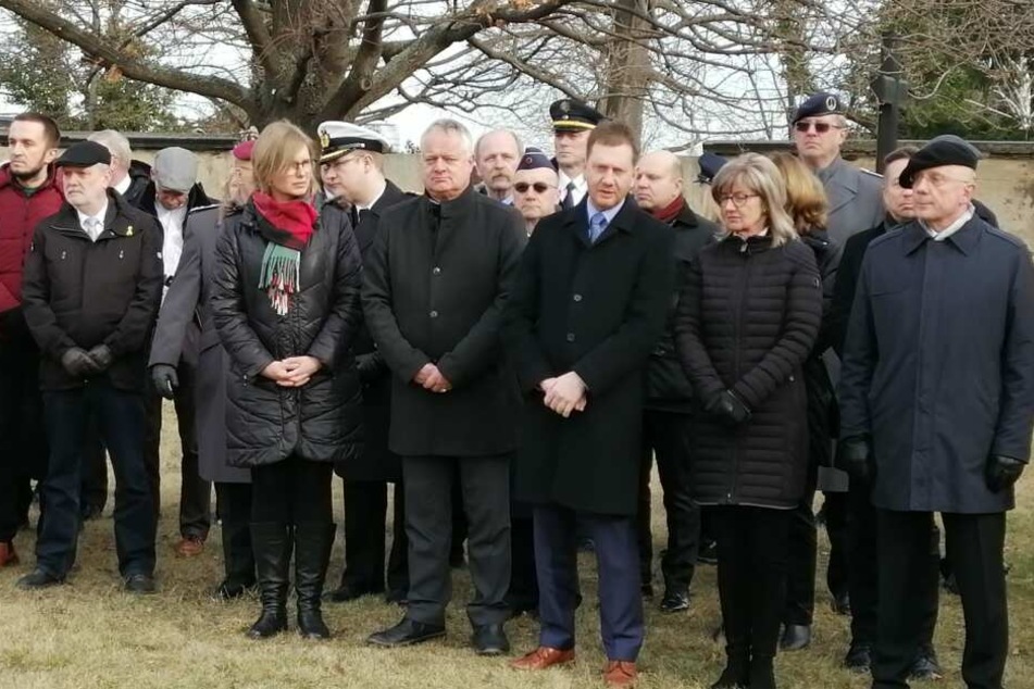 Gedenken am Annenfriedhof.
