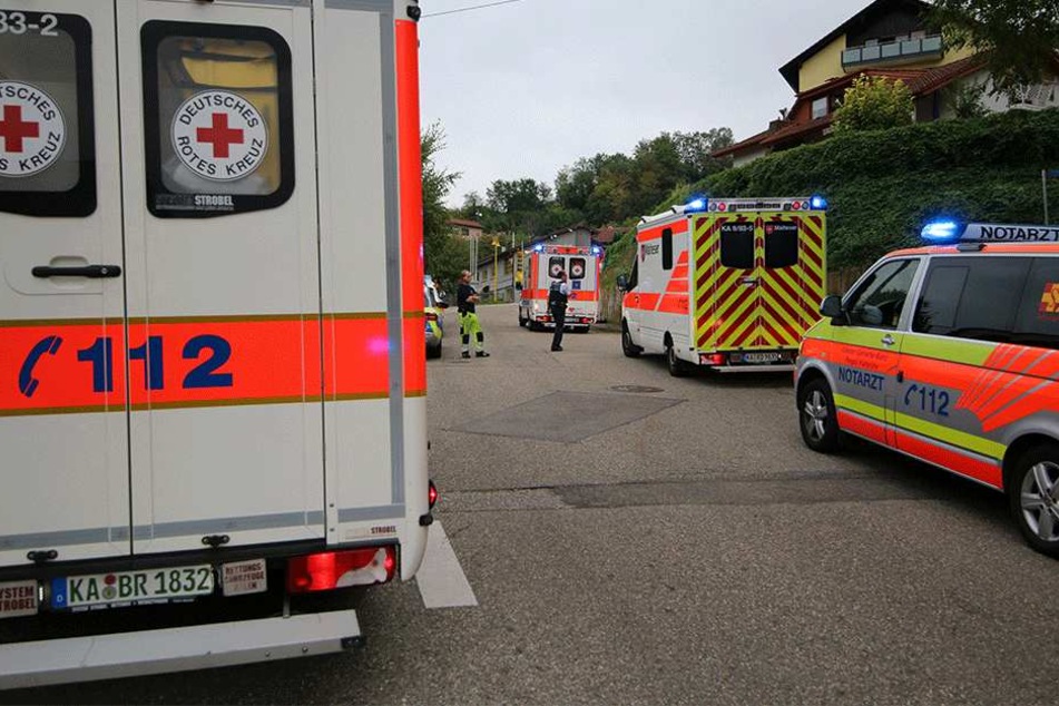 Mehrere Rettungswagen kamen zum Einsatz.