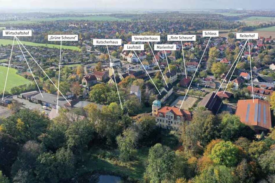 Reiterhof, Ställe, Wirtschaftshof: Auf der Anlage ist alles dabei.