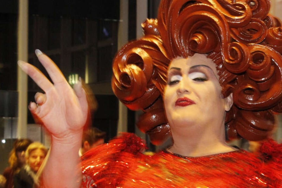 Bestes Outfit: Travestiekünstler Wommy Wonder.