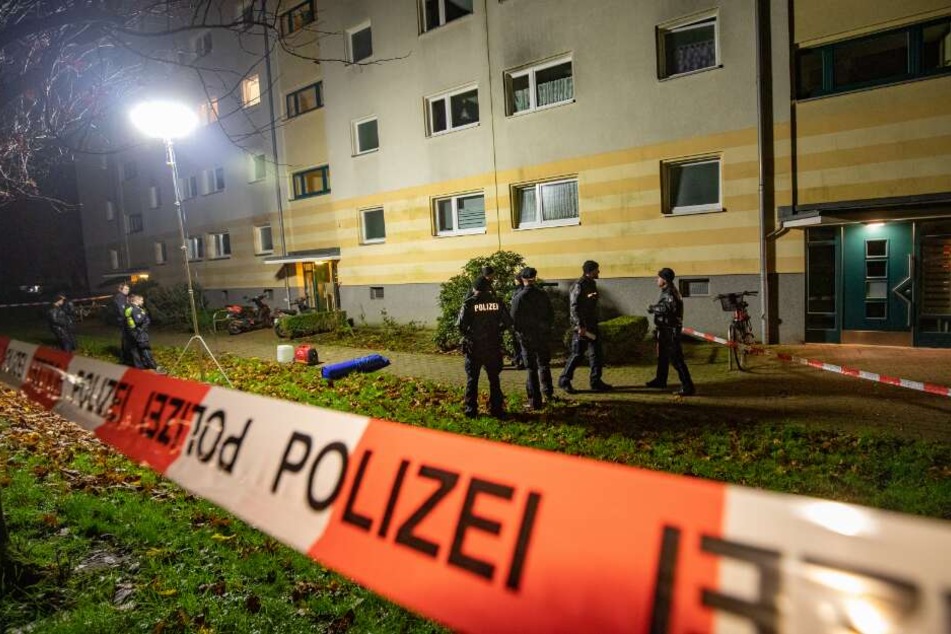 Die Leiche wurde an einer Straße in Bramfeld abgelegt.