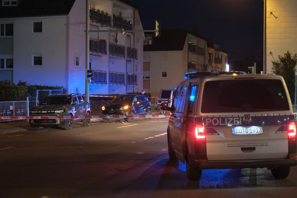 An dieser Stelle rammte der unter Drogen stehende Fahrer einen Renault.