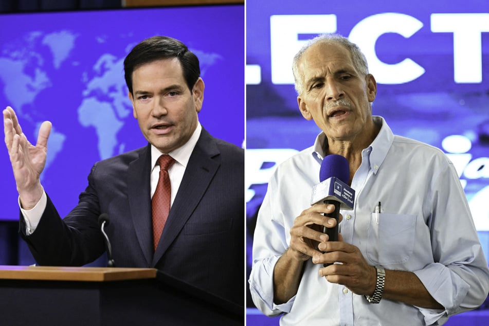 US Secretary of State Marco Rubio (l.) has called to congratulate Honduran president-to-be Nasry Asfura on his election victory.