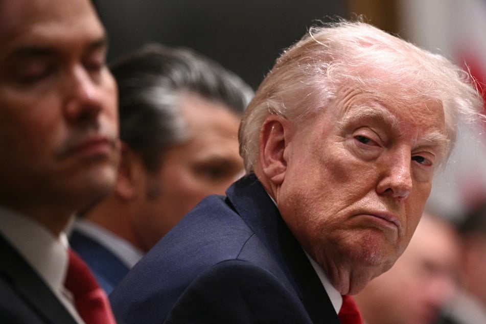 President Donald Trump kept his cabinet meeting surprisingly short on Thursday after he hit back at claims he had dozed off in previous sessions.