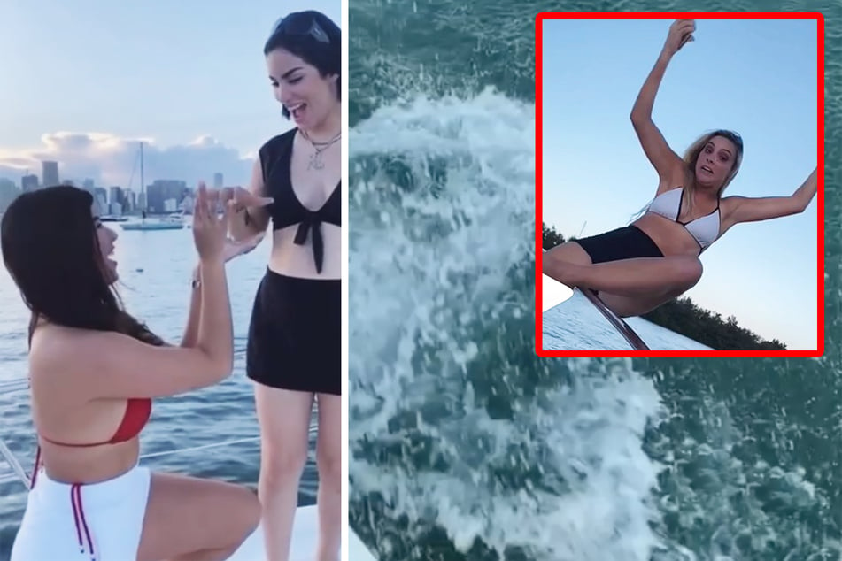 YouTuberin filmt Freundinnen auf einem Boot: Dann passiert, was passieren musste