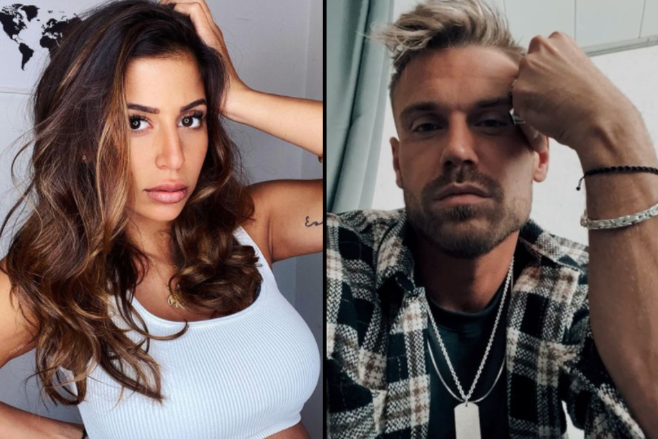 Eva Benetatou (29) und Chris Broy (31) sind nach ihrer Trennung Eltern geworden.(Fotomontage)