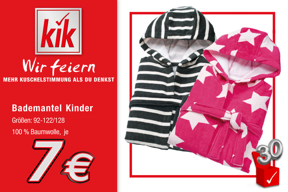 Bademantel Kinder