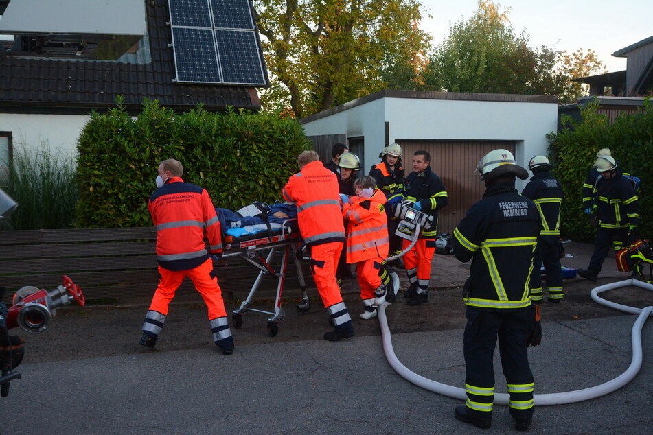 Hamburg: Wäscheständer fängt Feuer: Mann stirbt nach mehrfacher Reanimation