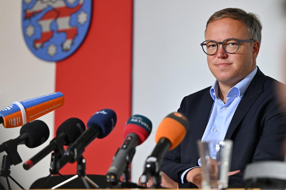 Thüringens CDU-Chef Mario Voigt (47) sagte bei einer Landespressekonferenz in Erfurt, der Parlamentspräsident sei der Hüter der Demokratie.