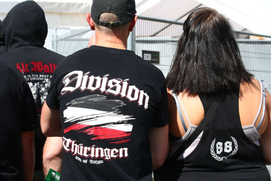 In Thüringen hatte vor kurzem erst ein Rechtsrock-Konzert in Themar stattgefunden.