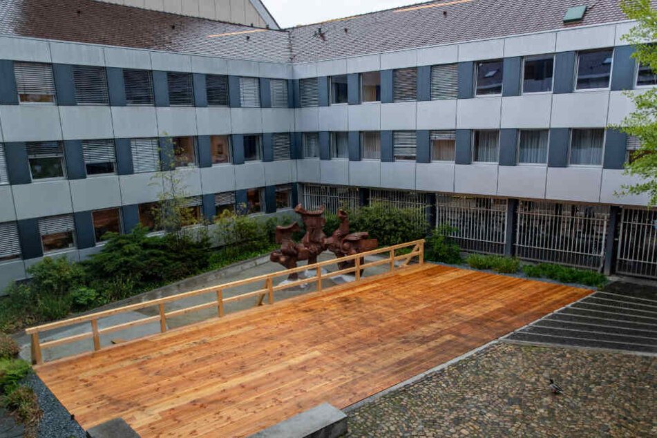 Das Landgericht in Freiburg.