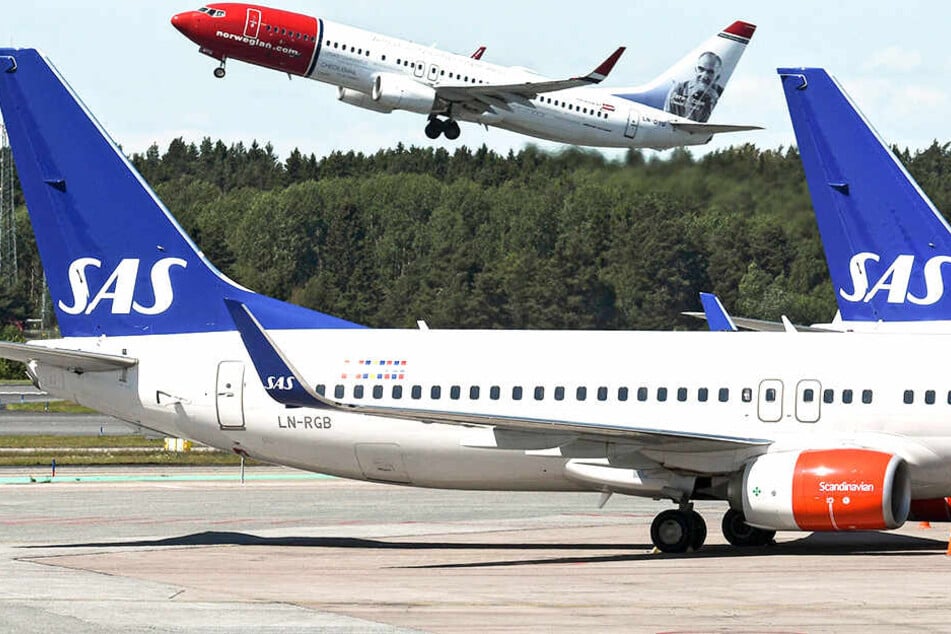 Ein Scandinavian-Airlines-Flieger wählte aufgrund von Technikproblemen eine neue Route.