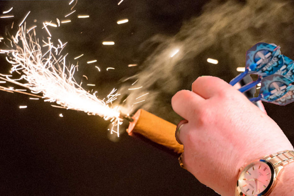 Ein Sprengkörper explodierte am Gebäude. (Symbolbild)