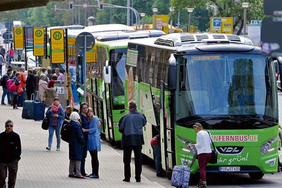 Noch halten Fernbusse an der Bayrischen Straße am Hauptbahnhof. Doch die Situation ist unübersichtlich und birgt Gefahren.