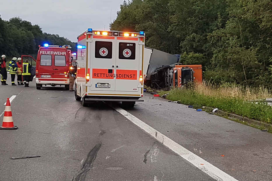 Der Notarzt konnte nur noch den Tod des Bauarbeiters feststellen.