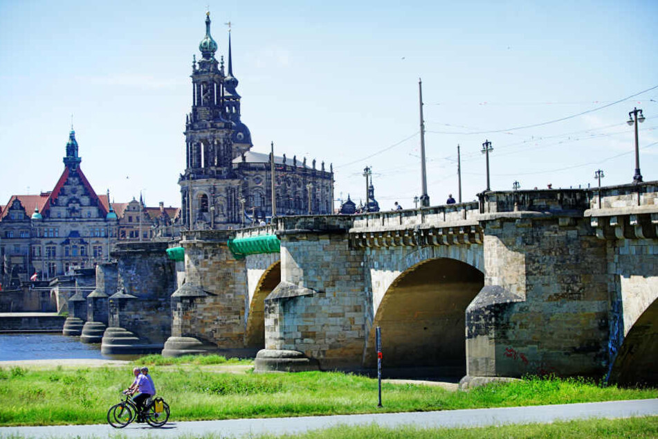 Die Augustusbrücke soll für 23 Millionen saniert werden.