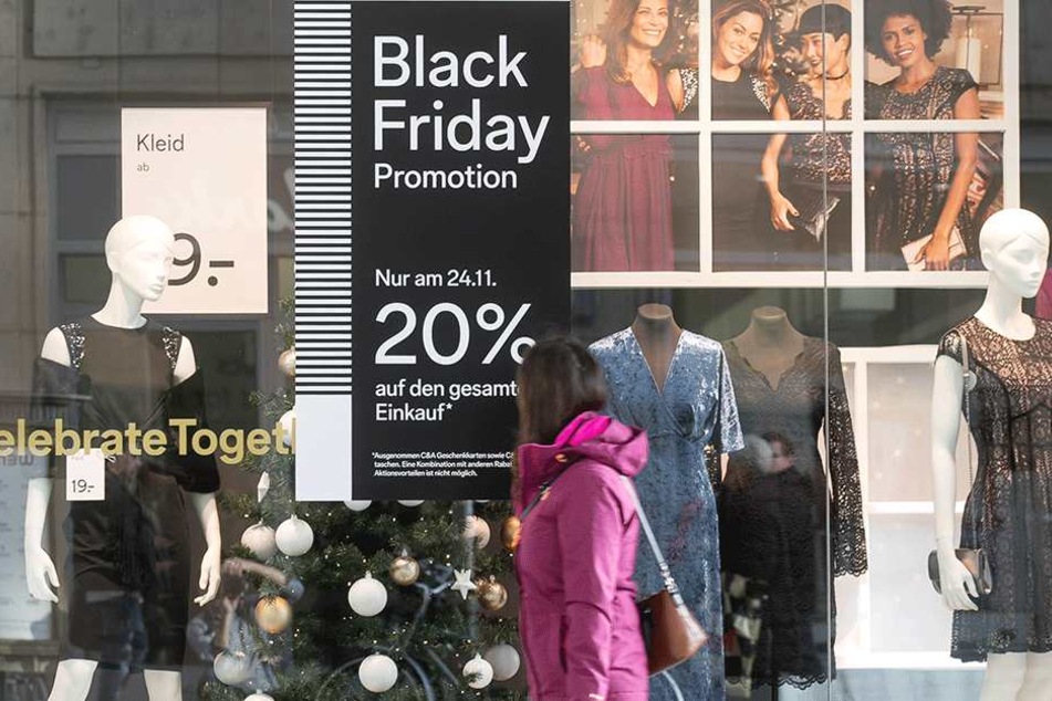 Der Shoppingtag "Black Friday" hat sich auch in Dresden bewährt.