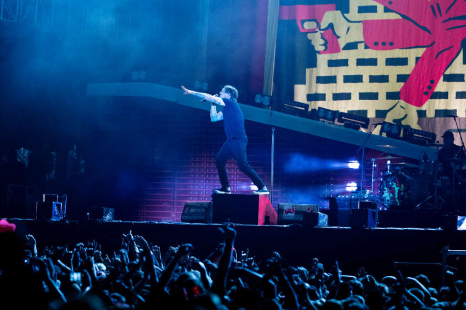 Ebenfalls wieder dabei gewesen: Die Band Billy Talent aus Kanada.