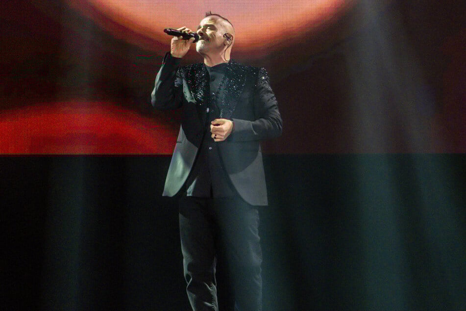 Kult-Sänger Eros Ramazzotti (62) war am Montag zu Gast in Leipzigs Quarterback Immobilien Arena.