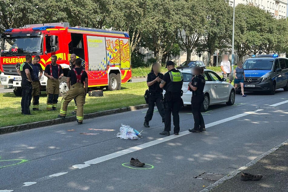 Auf der Ulrich-von-Hutten-Straße in Rostock hat sich am Samstag ein schwerer Unfall ereignet.