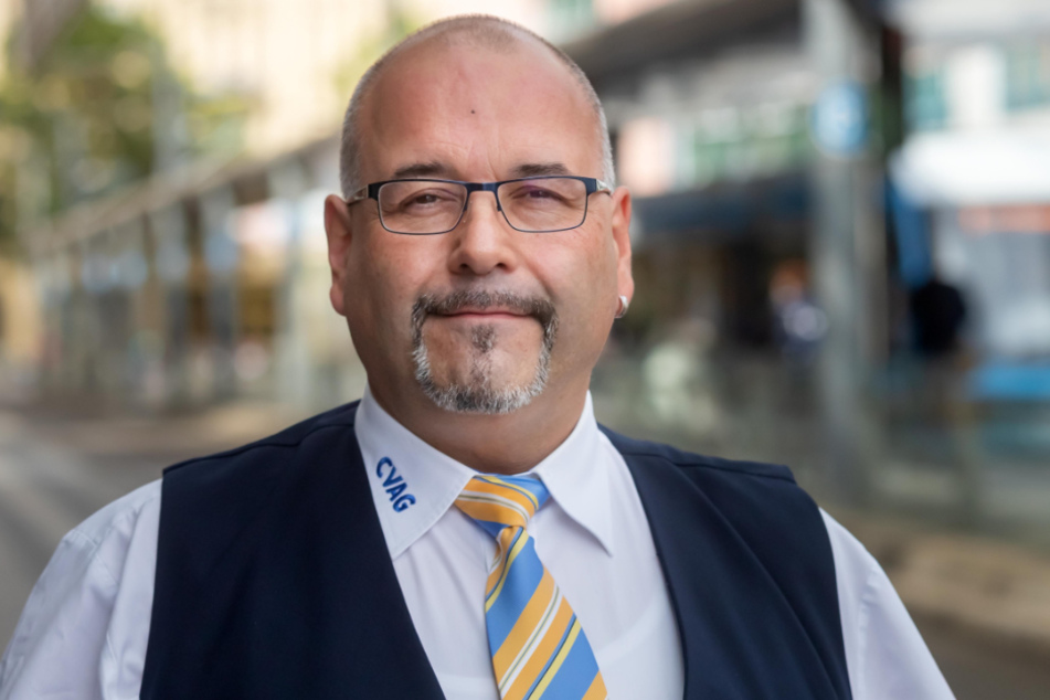 "60 Euro Bußgeld sind okay", sagt CVAG-Fahrer Frank Hähnel (53).