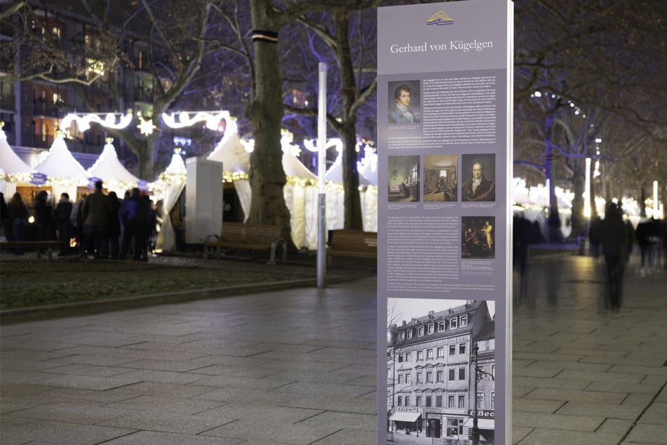 Dresden: Nächste Stele eingeweiht: Rundweg für Caspar David Friedrich nimmt Form an