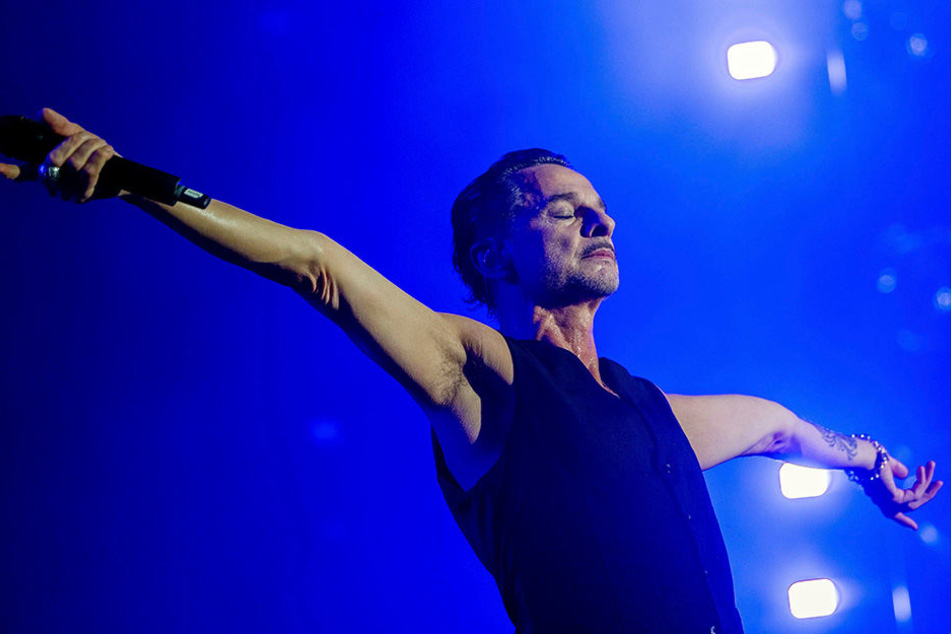 Dave Gahan! Depeche Mode treten am Samstag in Leipzig auf.