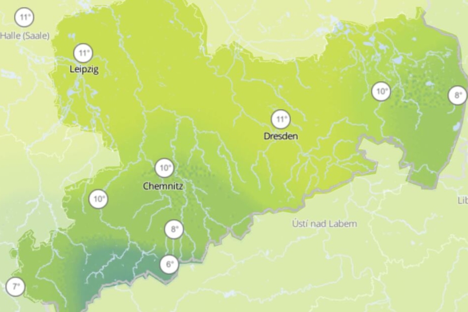 Besonders am Donnerstag werden frühlingshafte Werte über 10 Grad erwartet, allerdings müsst Ihr auch mit Regen rechnen.