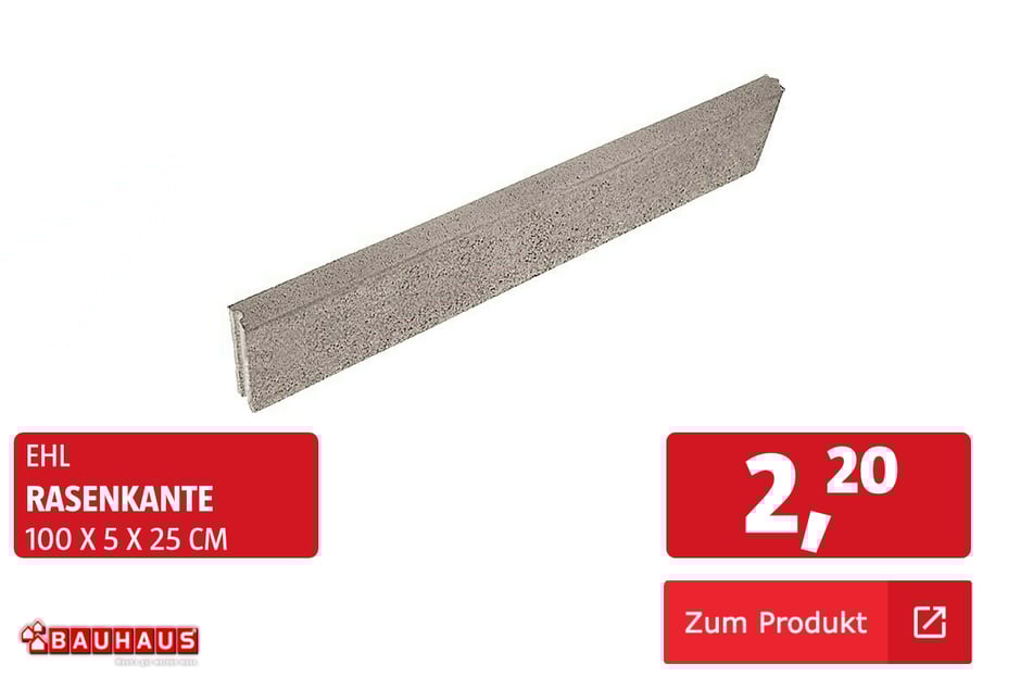 EHL Rasenkante für 2,20 Euro