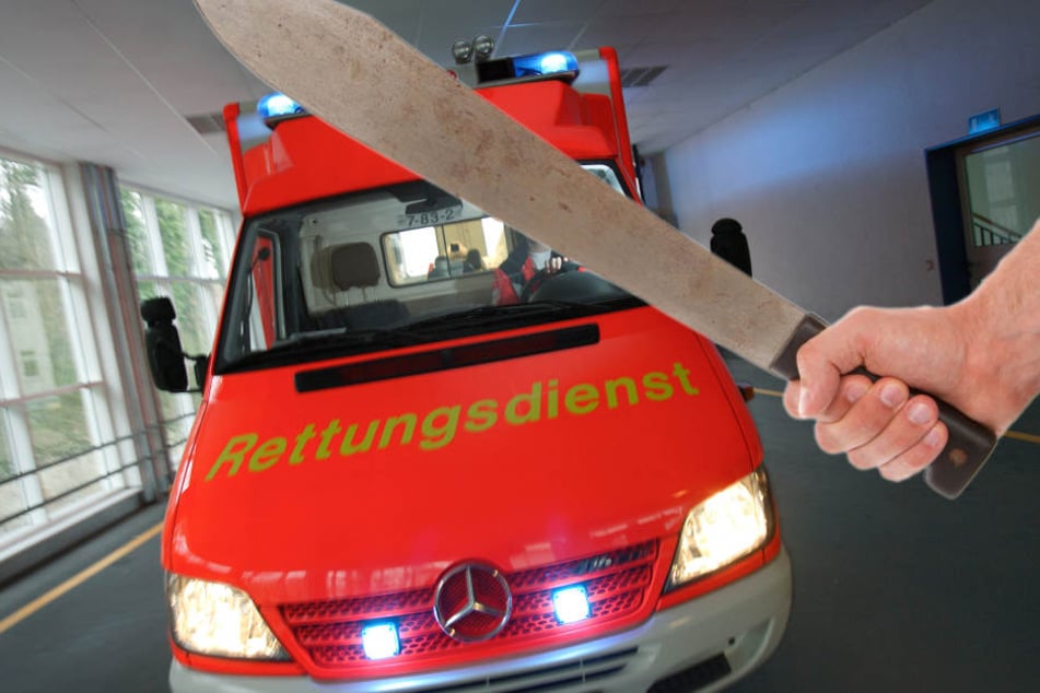 Der Vater wurde in ein Krankenhaus gebracht. (Symbolbild)