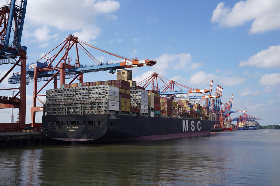 Die Besitzverhältnisse im Hamburger Hafen sollen sich zugunsten der Reederei MSC verändern. (Archivbild)